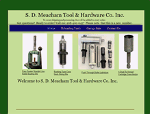 Tablet Screenshot of meachamrifles.com